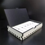 Double-side Single side blank sublimation MDF domino suit 28pcs with box_nina