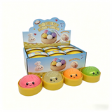 Rts usa_Colorful soft squeeze decompression Dumpling Stress Balls toys with Steamer Box_nina