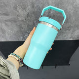 Rts usa_20oz blank sublimation macarone colors Kids flip top straw tumbler water bottle_nina