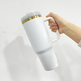 Rts usa_30oz 40oz H2.0 powder coated gold plated quencher tumbler coffee mugs cups with handle for engraved_nina