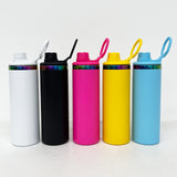 rainbow underneath 20oz straight sports water bottle for laser engraving_nina