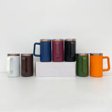 Rts usa_20oz copper plated coffee mugs tumblers with removable handle_nina