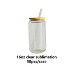 Rts usa_12oz 16oz 20oz blank sublimation clear frosted glass cans with bamboo lids_nina