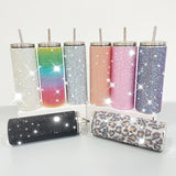 Rts usa_Bling Rhinestone 20oz Straight Tumbler with Lid and Straw_nina
