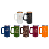 Rts usa_20oz copper plated coffee mugs tumblers with removable handle_nina