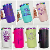 Rts usa_20oz rainbow plated coffee mugs tumblers with removable handle_nina