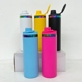 rainbow underneath 20oz straight sports water bottle for laser engraving_nina
