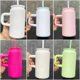 Rts usa_16oz blank sublimation stainless steel metal mugs for kids with removable handles_nina