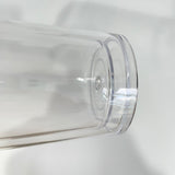 Rts usa_24oz double wall plastic acrylic boba bubble pre-drilled snow globe Leak proof tumblers_nina