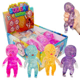 Rts usa_sensory squeeze glitter 14cm baby Natasha squishy fidget toys_nina