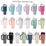 40oz 30oz H2.0 multi colors tumblers with handles and lids_nina
