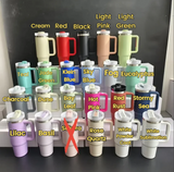 40oz 30oz H2.0 multi colors tumblers with handles and lids_nina