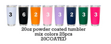 Rts usa_powder coated leak proof 20oz Powder Coated coffee tumbler travel mugs_nina
