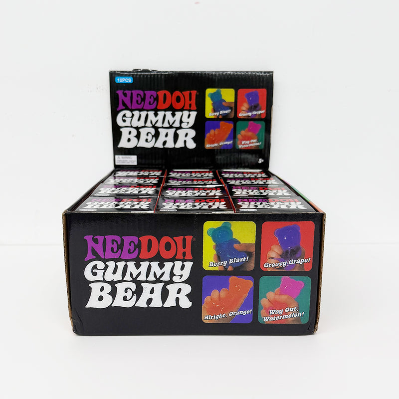 Needoh Slow Rising cute Gummy Bear Stress Ball toys_nina
