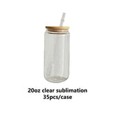 Rts usa_12oz 16oz 20oz blank sublimation clear frosted glass cans with bamboo lids_nina