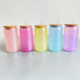 16oz sublimation UV color change and glow in dark glass cans_nina