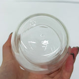 Predrilled 8oz 12oz 15oz Double Wall Round Shapes Glass Cups for Snow Globe and DTF Wraps_nina