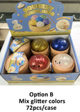 Rts usa_Colorful soft squeeze decompression Dumpling Stress Balls toys with Steamer Box_nina