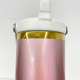 20oz 30oz shiny rose pink gold plated tumblers for sublimation and laser engraving_nina