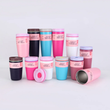 Owala style Kids leak proof powder coated 12oz 20oz insulated coffee tumbler mugs for laser engraving_nina