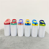 12oz 20oz white blank sublimation kids water bottles with flip top lids_nina