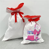 Rts usa_Personalised White blank sublimation Christmas santa sacks_nina