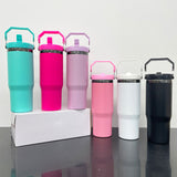30oz black underneath flip straw water bottles for laser engraving_nina