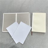 White Sublimation Blanks DIY Craft PU leather full printing Journal Diary A4 A5 A6 B5 Lined notebook_nina