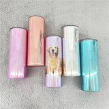 20oz blank sublimation magic mirror metallic electroplate holographic skinny tumblers_nina