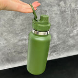 Rts usa_32oz Non Spill Wide Mouth Insulated water bottle with portable drinking spout lid_nina