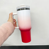 Rts usa_gradient white ombre colored powder coated black plated 40oz H2.0 tumblers_nina