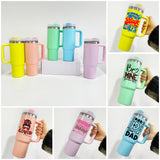 Rts usa_30oz H2.0 macaron matt colorful blank sublimation quencher tumblers_nina