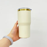 Rts usa_mirror gold plated underneath 20oz curved coffee tumbler with slide lids_nina