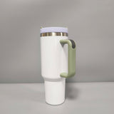 40oz H2.0 white blank sublimation tumblers with colorful lids and handles_nina