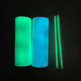 20oz glow in dark white straight tumbler_nina