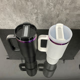 Rts usa_40oz black white powder coated purple plated underneath H2.0 quencher tumblers_nina