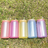 16oz sublimation UV color change and glow in dark glass cans_nina