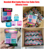 Rts usa_Needoh 5.5 cm Slow Rise Nice Ice Cube Squishy Squeeze toys for Stress Relief with gift box_nina