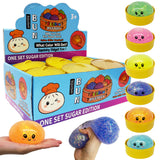 pectin glitter Bao Bun Dumpling Squeeze squishy toys with steamer basket_nina