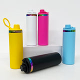 rainbow underneath 20oz straight sports water bottle for laser engraving_nina