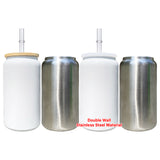 Rts usa_colored 16oz double walled vacuum insulated stainless steel metal soda beer cans_nina