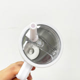Rts usa_Glow in dark 20oz 40oz white sublimation kids flip straw leak proof tumblers for sublimation_nina