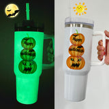 40oz H2.0 glow in dark white sublimation quencher tumblers_nina