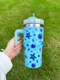 Rts usa_3D cute design printed H2.0 20oz kids tumblers with removable handle_nina