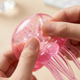 NEE DOH soft squeeze decompression Jelly fish squishy Squeeze Stress Ball_nina
