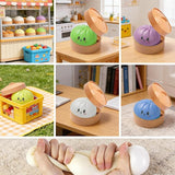 Rts usa_Colorful soft squeeze decompression Dumpling Stress Balls toys with Steamer Box_nina