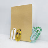 Sublimation Acylic PaperClip for Student book notes file card holder_nina