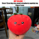15*12cm jumbo size Strawberry Squishy toy_nina