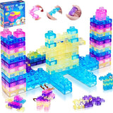 Rts usa_Soft Sensory Squishy Gel silicone soft 40PCS Squishy Building Blocks for toddler toys_nina