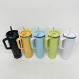 Rts usa_leak proof rainbow plated underneath 40oz curved tumblers_nina